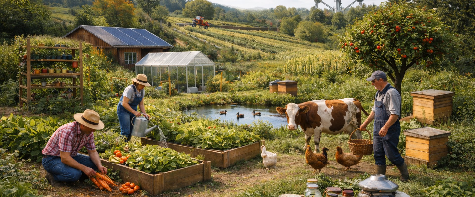 Permakultur zur Stärkung der Bürger in Ernährungsfragen !