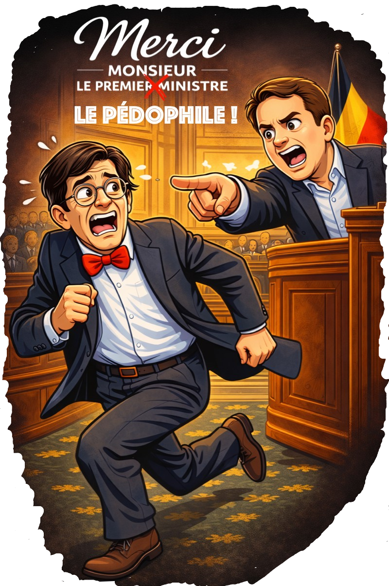 „Danke, Herr Premierminister“-T-Shirt von Laurent Louis