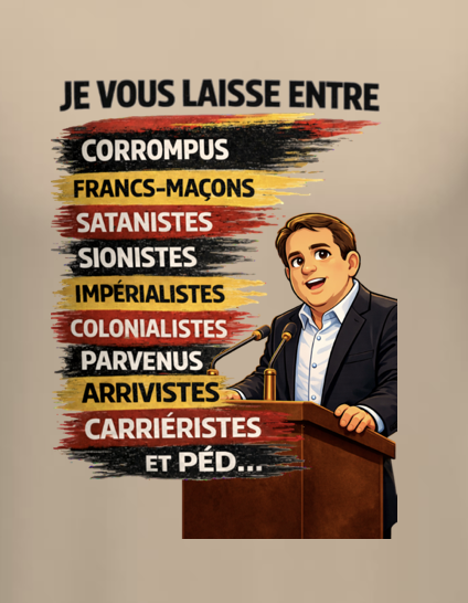 „Ich verlasse euch in …“-T-Shirt