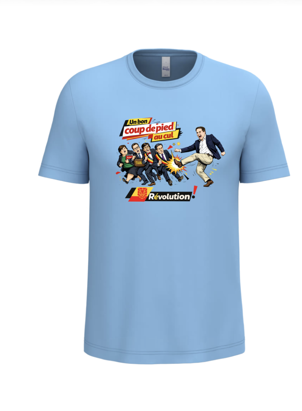 „Ein kräftiger Tritt in den Hintern!“ T-Shirt