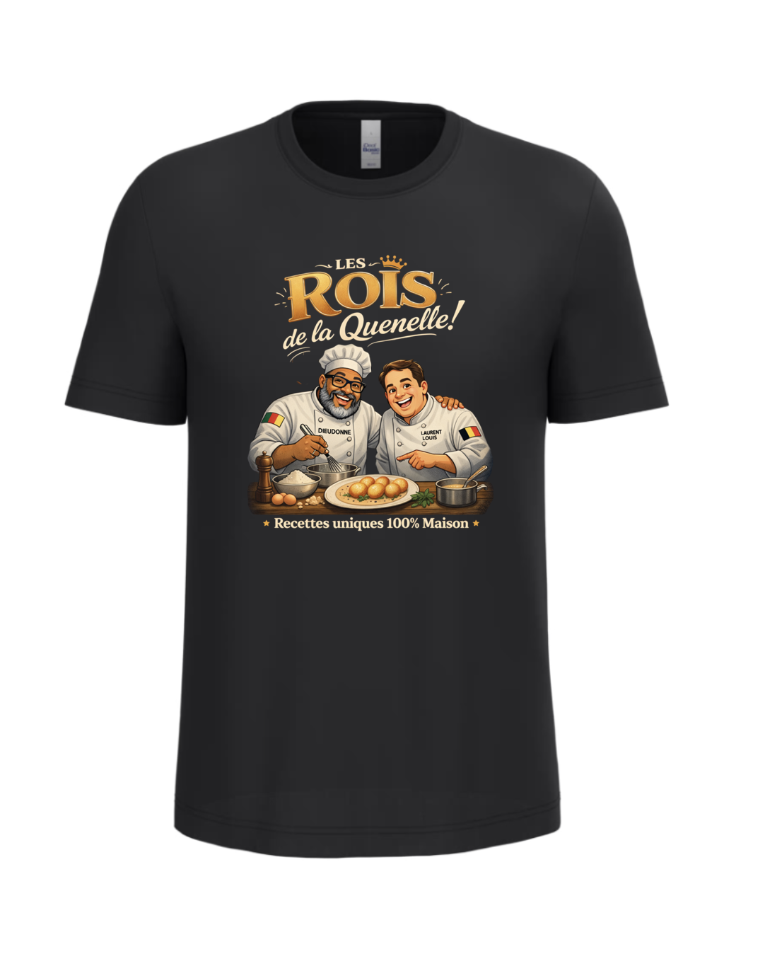 T-Shirt „Die Könige der Quenelle – Dieudonné & Laurent Louis“