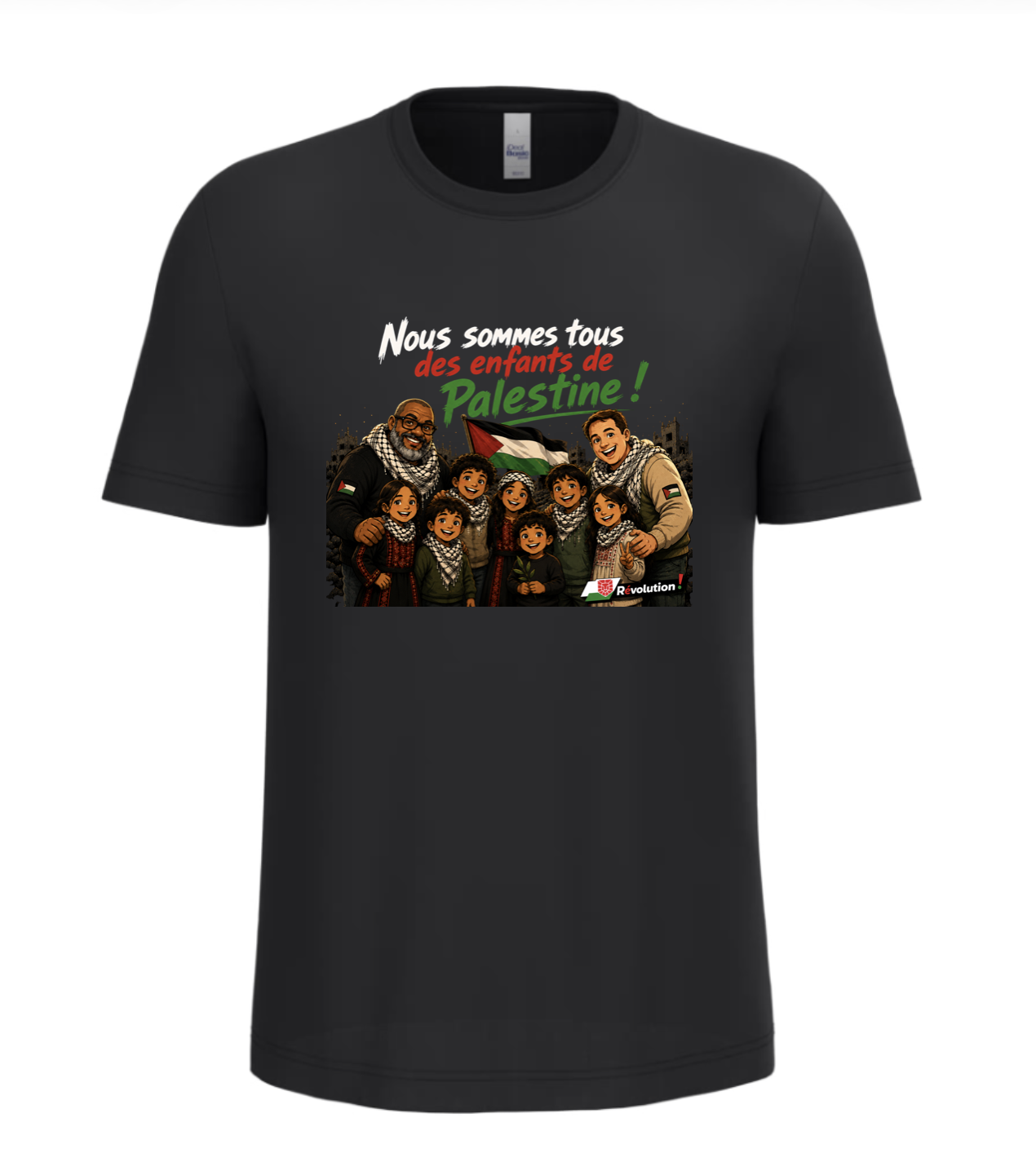„Wir sind alle Kinder Palästinas!“ T-Shirt