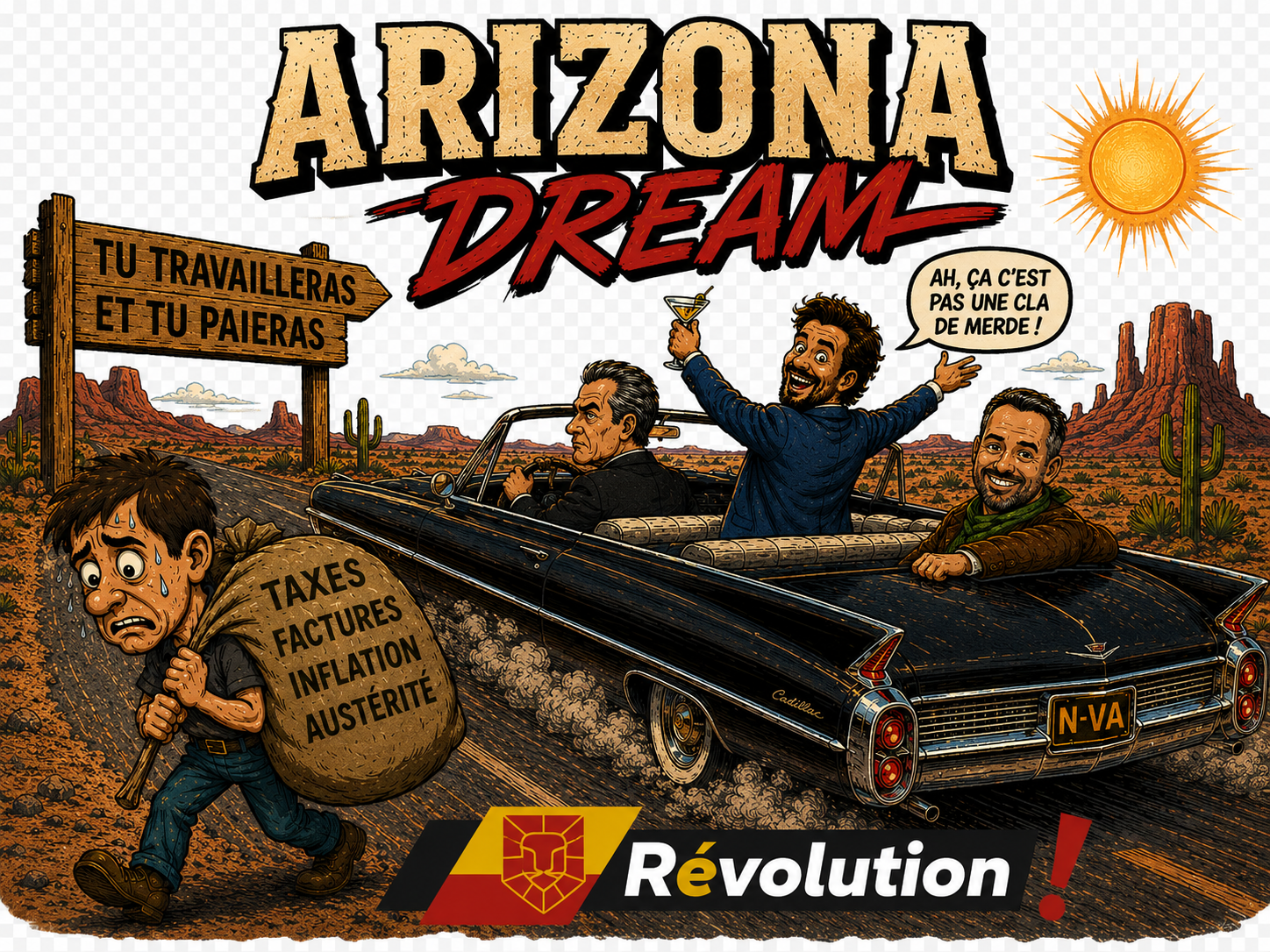„Arizona Dream“-T-Shirt – Limitierte Auflage von 50 Stück!