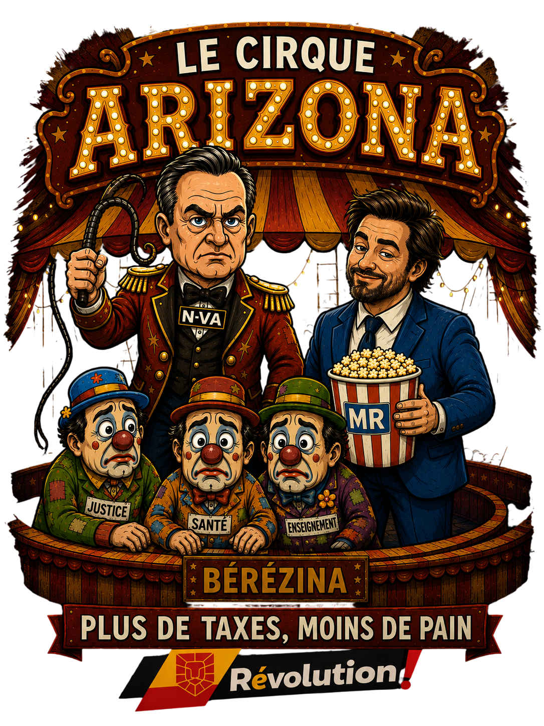 „Cirque Arizona“-T-Shirt – Limitierte Auflage von 50 Stück!