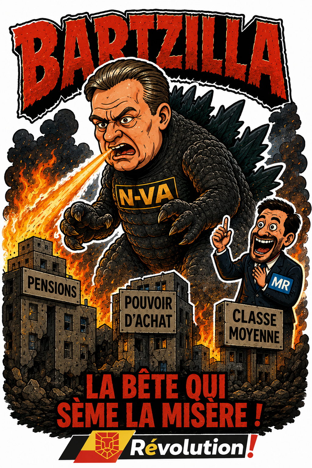 „Bartzilla“-T-Shirt – Limitierte Auflage von 50 Stück!