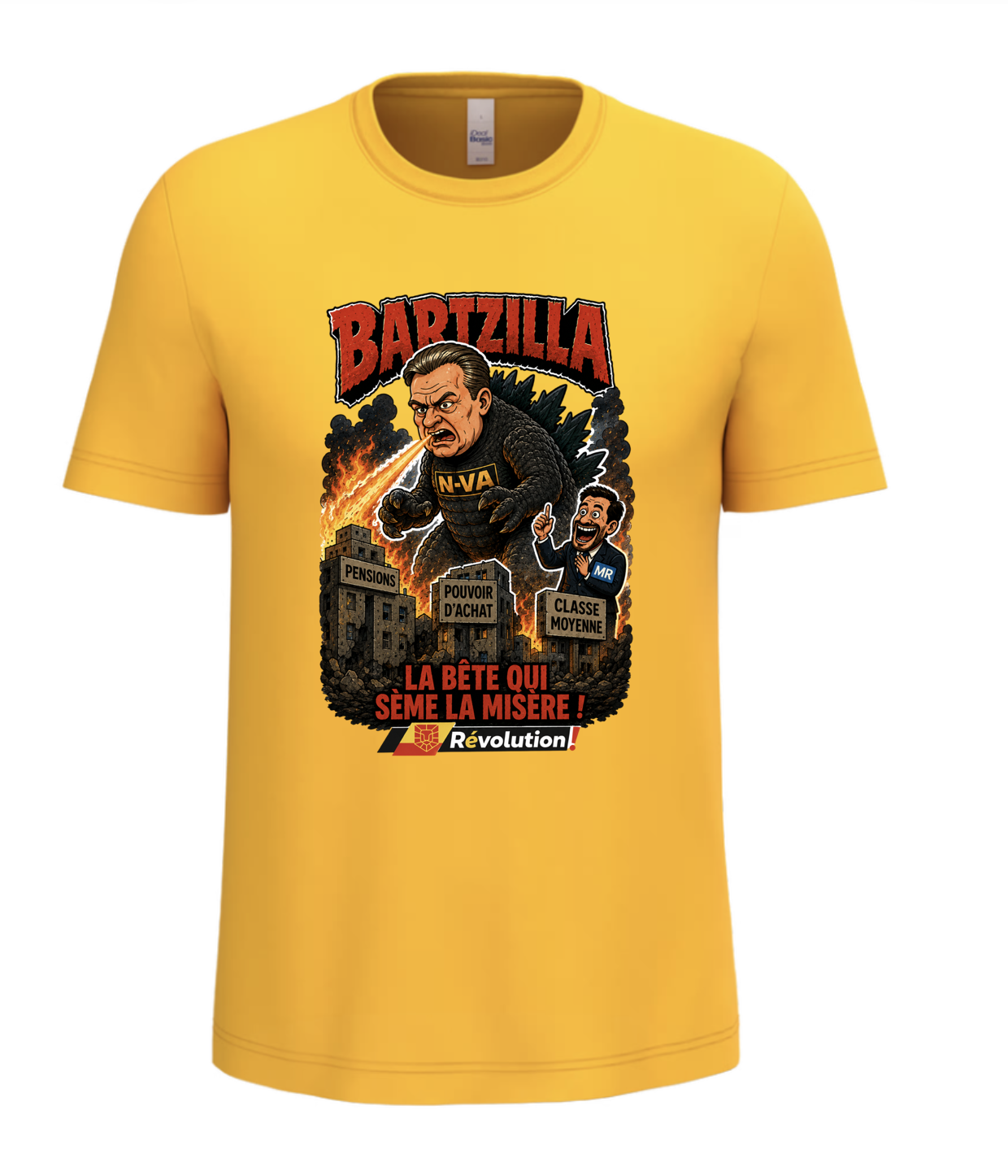 „Bartzilla“-T-Shirt – Limitierte Auflage von 50 Stück!