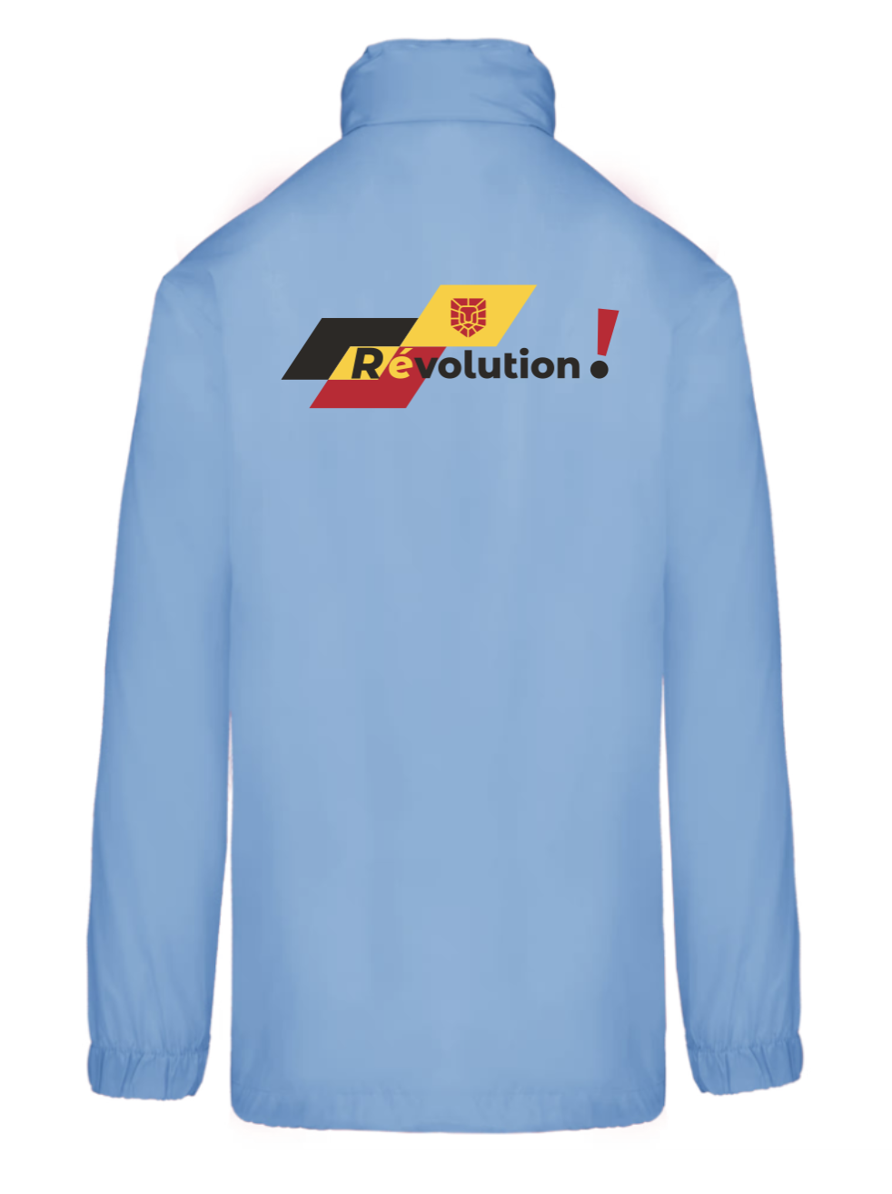 Revolution Windjacke in Himmelblau