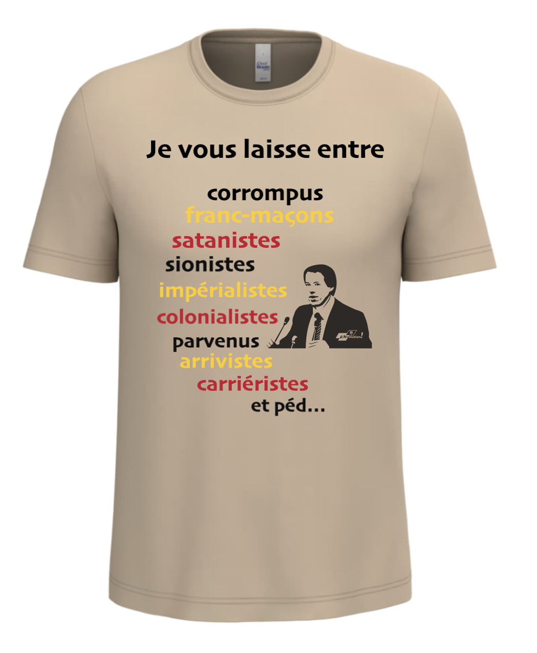„Ich verlasse euch in …“-T-Shirt
