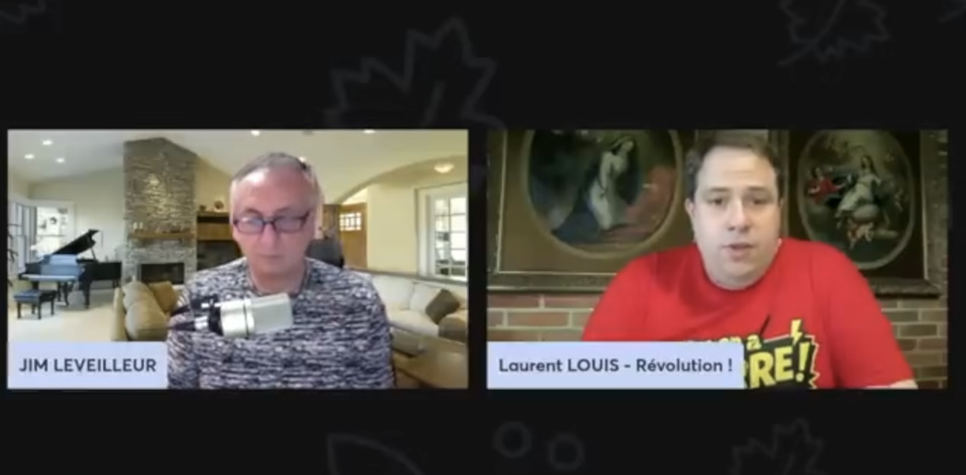 Laurent Louis ist zu Gast bei Jim Leveilleur!